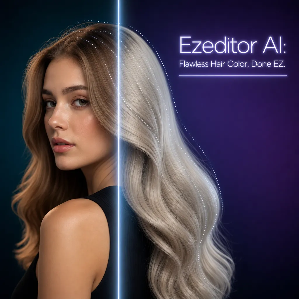 Generated hair color result