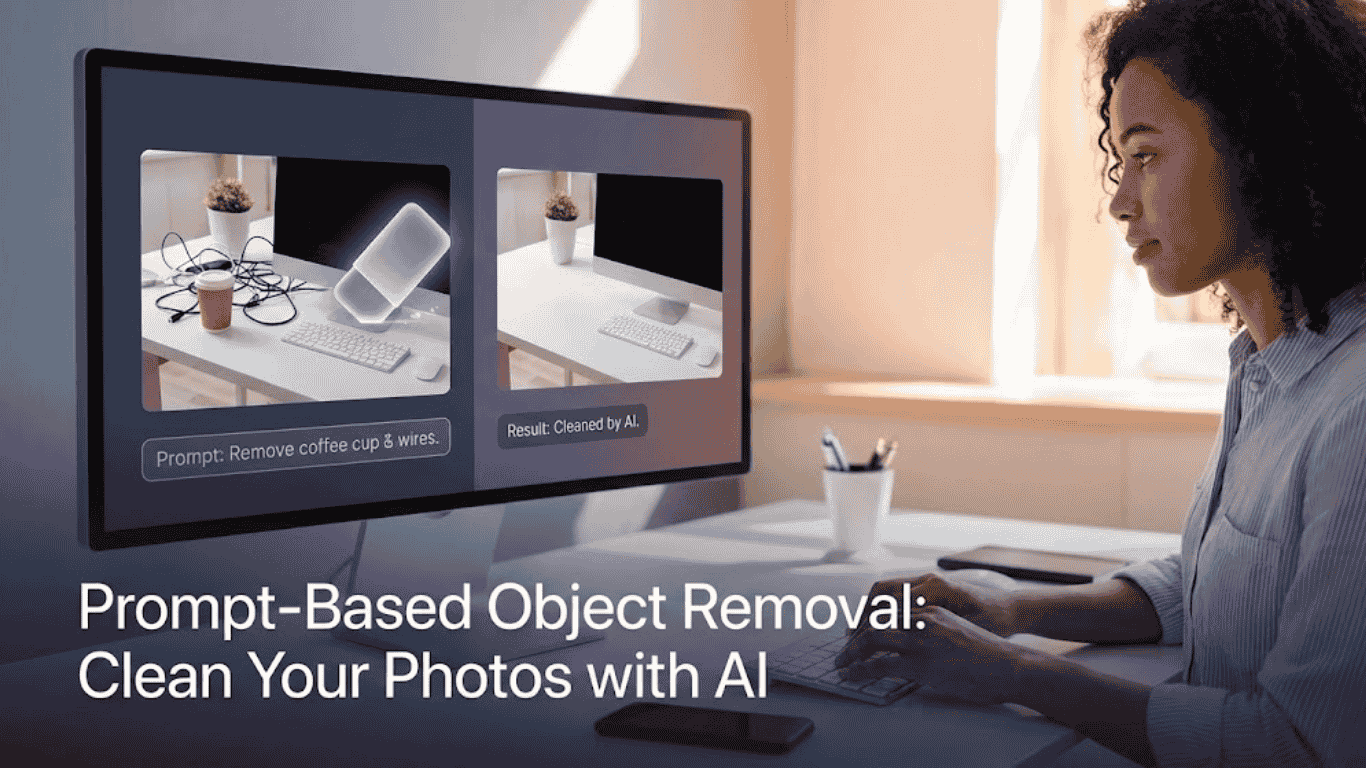 How to Remove Objects from Photos with AI Prompts | EzEditor